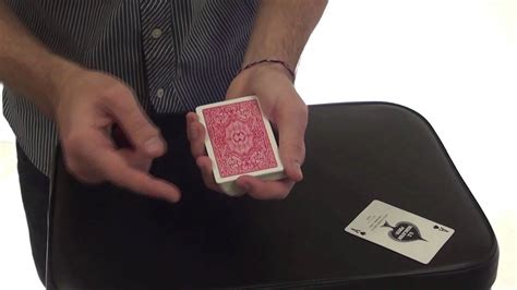Card magic training session